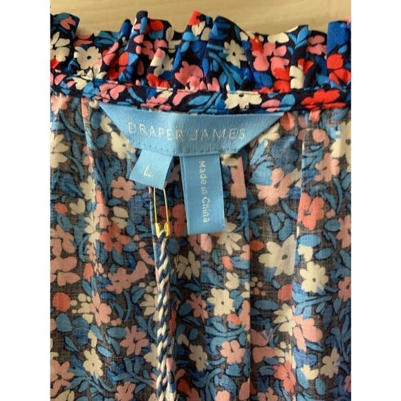 Draper James Martina Popover Dress in Spring Ditsy Floral - Picture 4 of 6